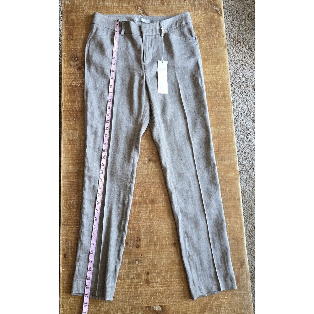 Stefanel brown‎ trouser pants women's size 4 (new) - Picture 8 of 11